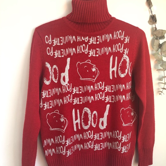 Disney Sweaters - Disney Winnie the Pooh Knit Sweater